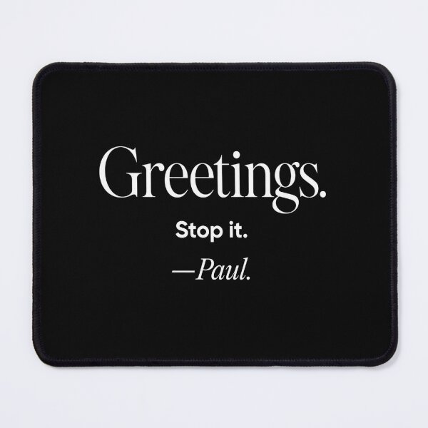 Item preview, greetings Minimalist Typography Quote designed and sold by anapldv.