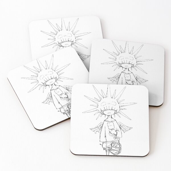 Item preview, Apathetic Sun Angel Character designed and sold by T-shirts for hot people .