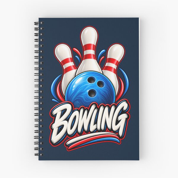 Item preview, Bowling Strike – Bold Blue & Red Sports Graphic designed and sold by HO•Designs.