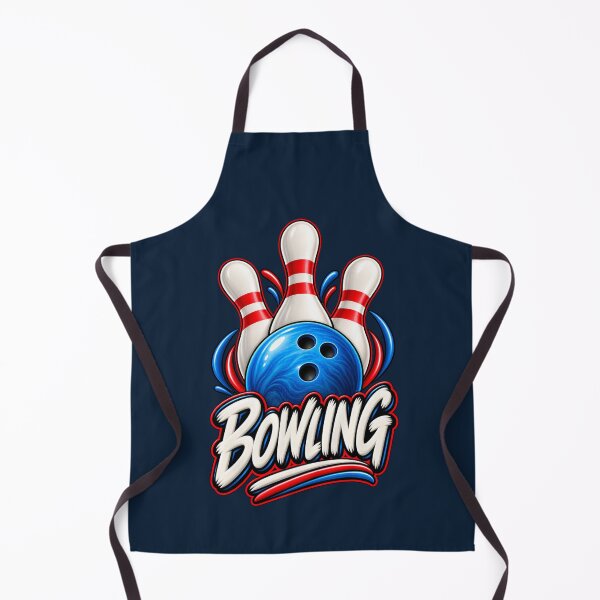 Item preview, Bowling Strike – Bold Blue & Red Sports Graphic designed and sold by HO•Designs.