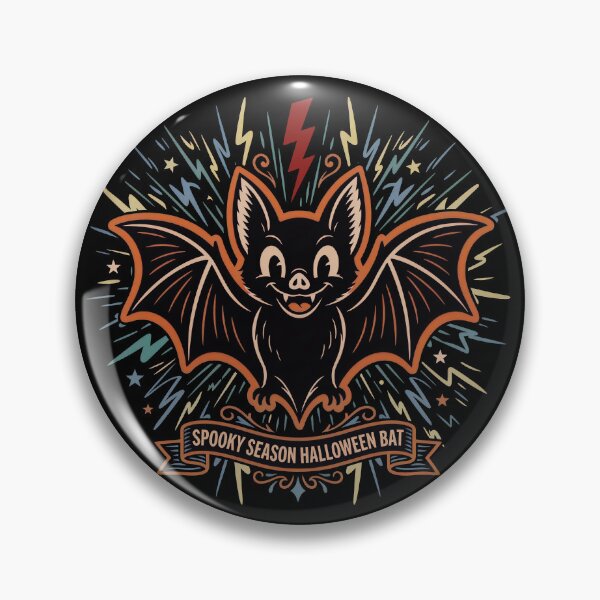 Item preview, Retro Spooky Season Halloween Bat Lover designed and sold by gear-posters.