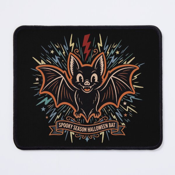 Item preview, Retro Spooky Season Halloween Bat Lover designed and sold by gear-posters.