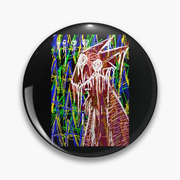 Item preview, Abstract Colorful Monster Art designed and sold by Catsi-Nook-Art.