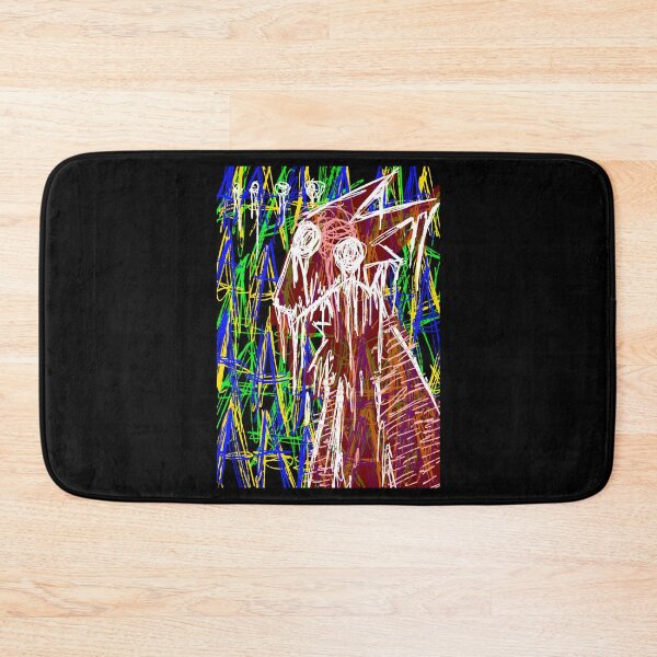 Item preview, Abstract Colorful Monster Art designed and sold by Catsi-Nook-Art.