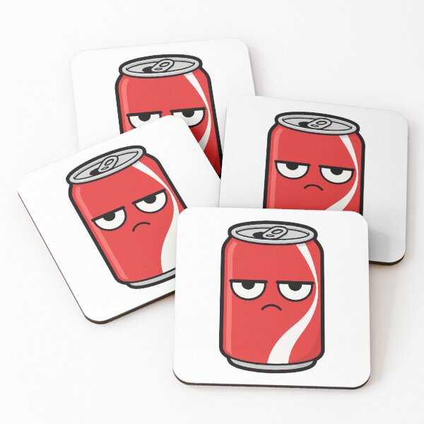 Item preview, Unimpressed Soda Can Resting Bitch Face Cartoon designed and sold by Bitchy Little Things.