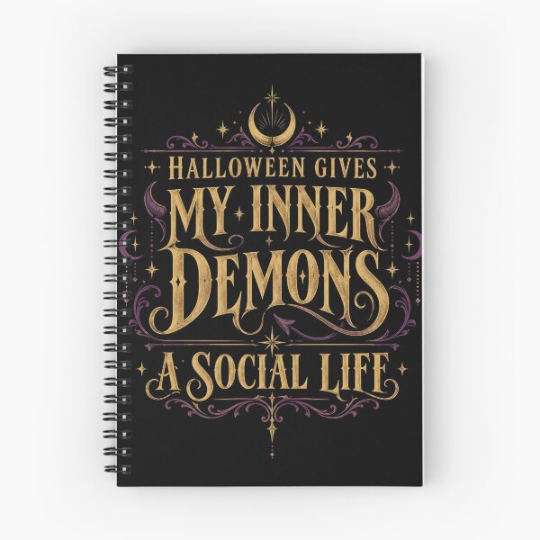 Item preview, Gothic Inner Demons Halloween Humor designed and sold by Meandmyshop.