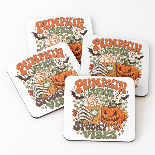 Item preview, Pumpkin Spice And Spooky Vibes - Halloween Fall Coffee Pumpkin Funny Autumn designed and sold by Rtcraftani.