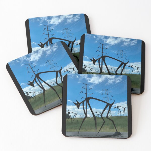 Item preview, Mystical Shadow Creatures in the Field designed and sold by Catsi-Nook-Art.