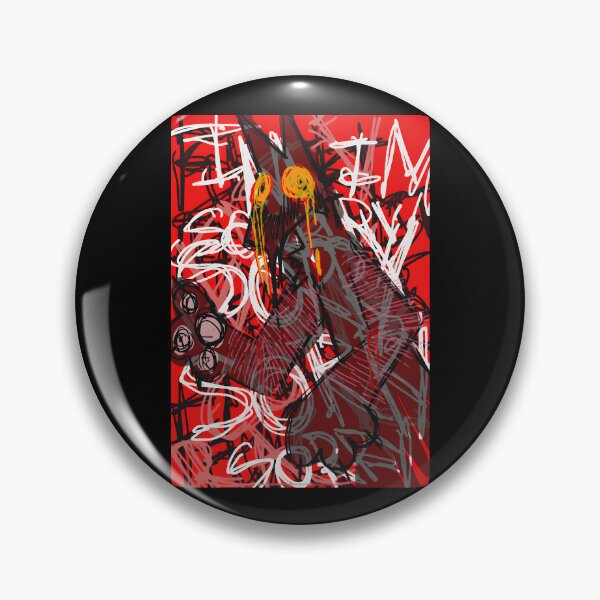 Item preview, Bold Abstract Red Expression Art designed and sold by Catsi-Nook-Art.