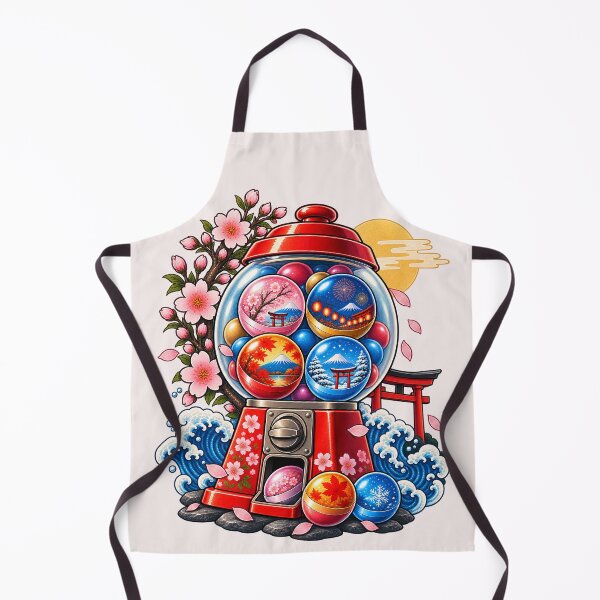 Item preview, Four Seasons of Japan – Vintage Gacha Machine designed and sold by Ghostwave Atelier.