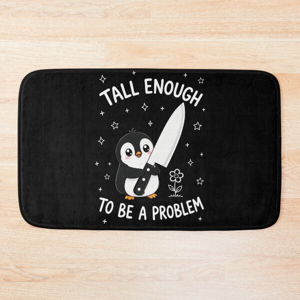 Item preview, Tall Penguin Knife Design Cute Funny Kitchen Pun designed and sold by anapldv.