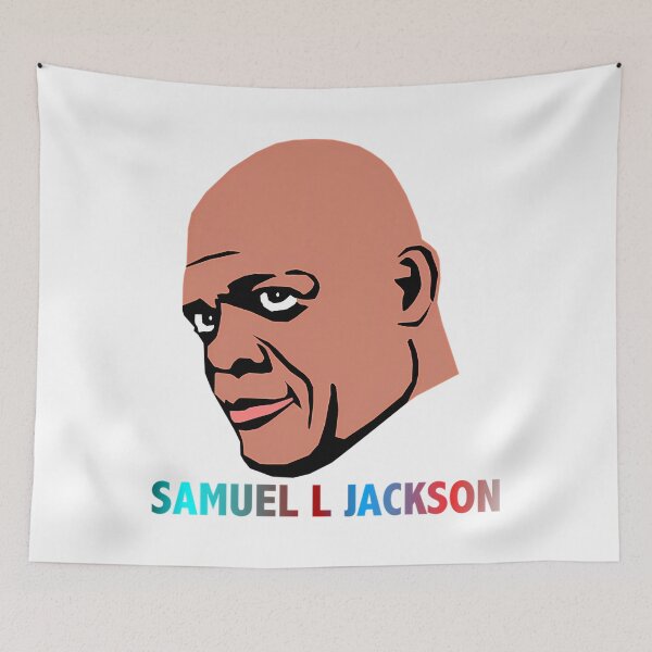 Item preview, Samuel L Jackson  Illustration designed and sold by LarhondaKelley.