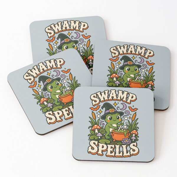 Item preview, Swamp Spells Goblincore Witch Frog designed and sold by  MAD's Recreation Studio.