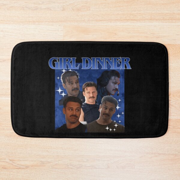 Item preview, Girl Dinner: Mustache Eddie Diaz designed and sold by jenivy95.