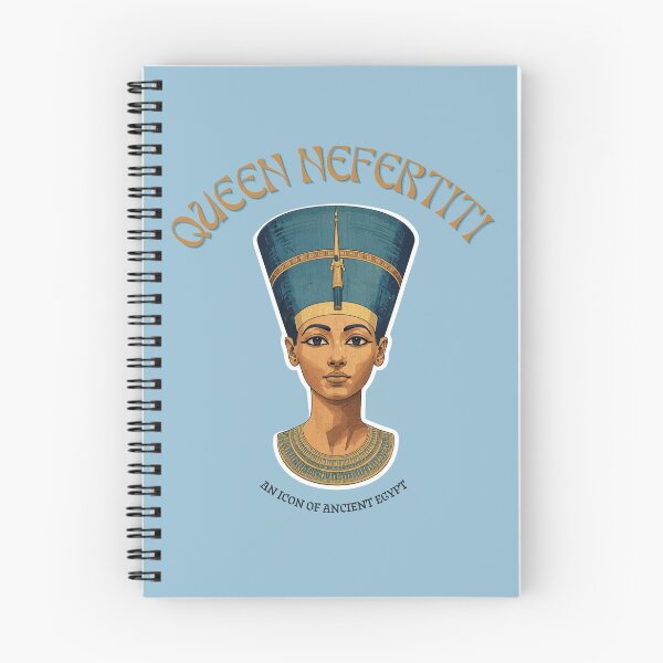 Item preview, Queen Nefertiti - Ancient Egyptian  Vintage Engraving Art Print designed and sold by KaBaRen.