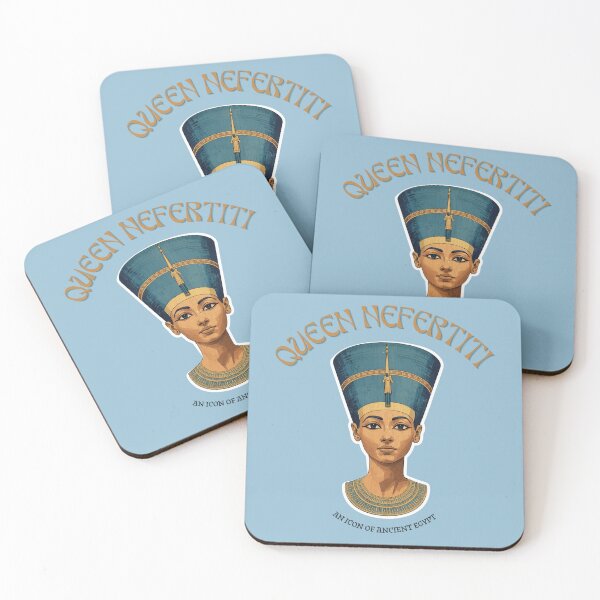 Item preview, Queen Nefertiti - Ancient Egyptian  Vintage Engraving Art Print designed and sold by KaBaRen.