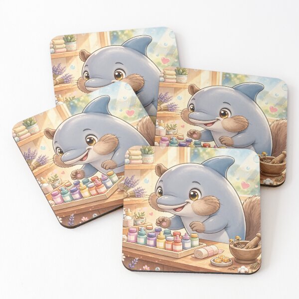 Item preview, Magical Pharmacy – Dolphin Squirrel Pharmacist designed and sold by TreatLLC.