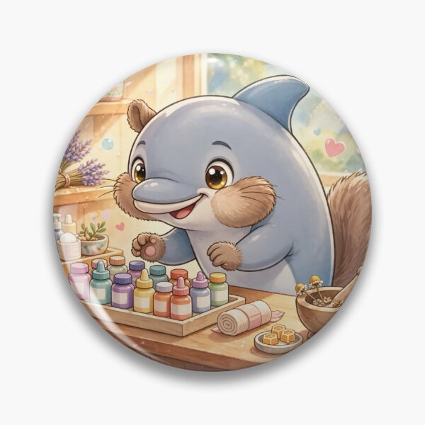 Item preview, Magical Pharmacy – Dolphin Squirrel Pharmacist designed and sold by TreatLLC.