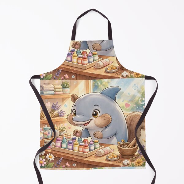 Item preview, Magical Pharmacy – Dolphin Squirrel Pharmacist designed and sold by TreatLLC.
