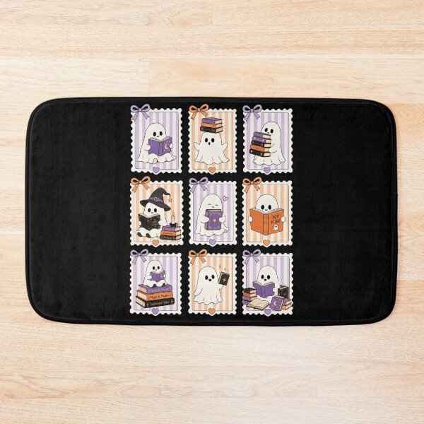 Item preview, Ghost Book Lover Halloween Cute Spooky Reading Art designed and sold by anapldv.