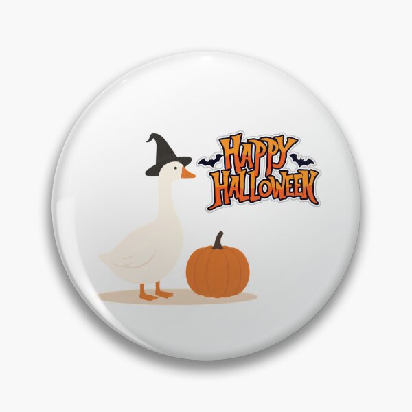 Item preview, Spooky Witch Goose Happy Halloween designed and sold by Inka Moon Design.