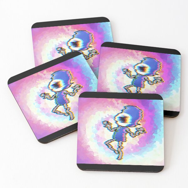 Item preview, Vibrant Retro Glitch Character Design designed and sold by Catsi-Nook-Art.