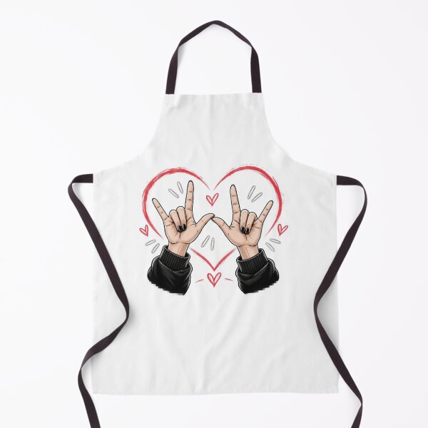 Item preview, I Love You ASL Sign Language Heart Hands. designed and sold by zmsl.