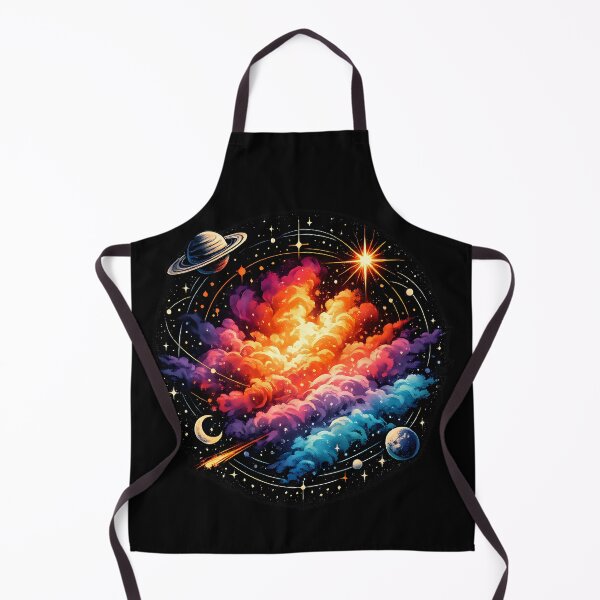 Item preview, Colorful emission nebula clouds designed and sold by Daily Quirk.