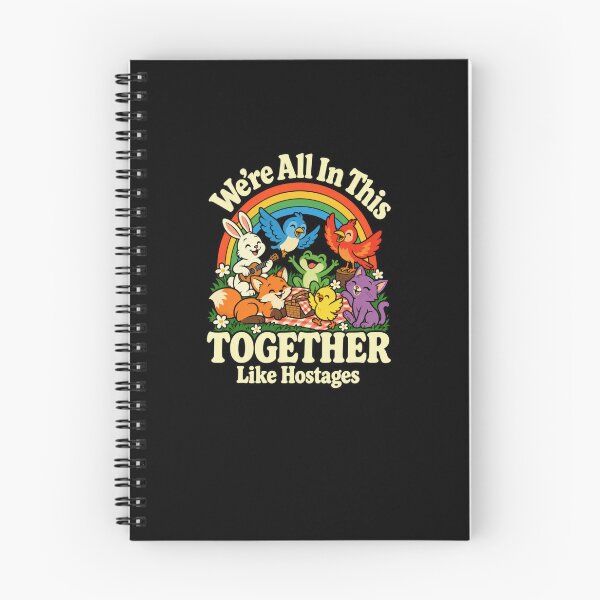 Item preview, Funny In This Together Like Hostages Animal Humor Art designed and sold by elderberry.