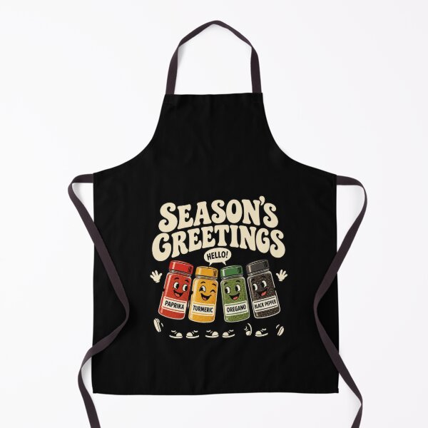 Item preview, Spice Jar Season's Greetings Holiday Pun designed and sold by elderberry.