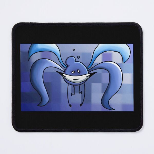 Item preview, Blue Fish with Mask designed and sold by Catsi-Nook-Art.
