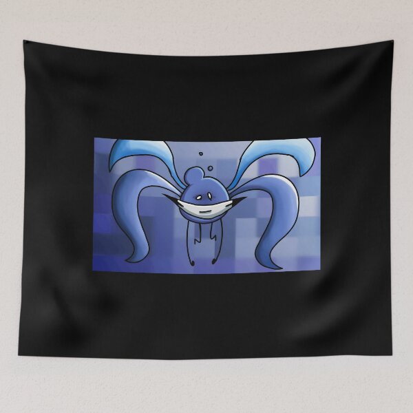 Item preview, Blue Fish with Mask designed and sold by Catsi-Nook-Art.