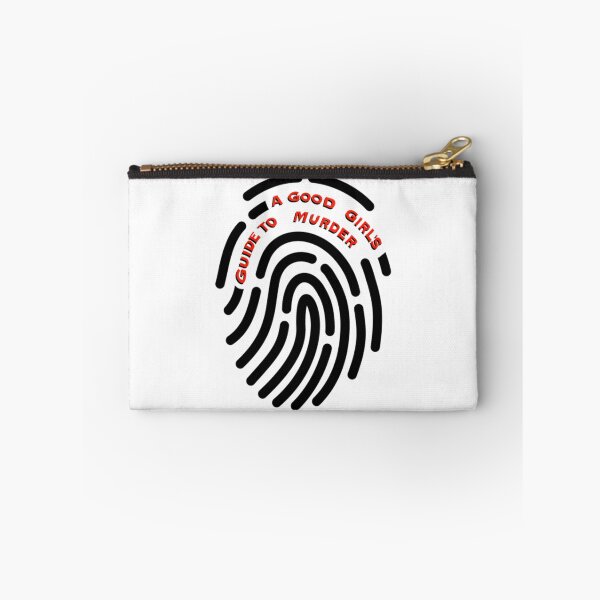 Item preview, A Good Girl'S Guide To Murder Fingerprint Red Text designed and sold by LarhondaKelley.
