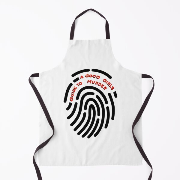Item preview, A Good Girl'S Guide To Murder Fingerprint Red Text designed and sold by LarhondaKelley.