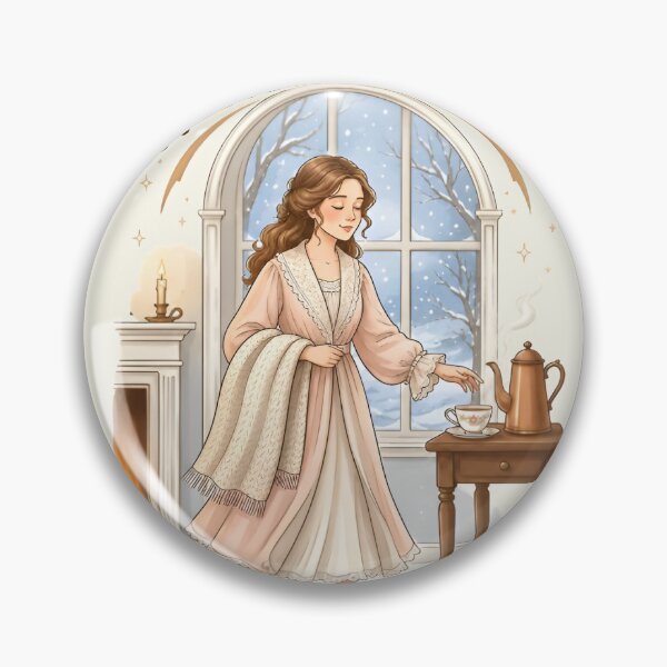 Item preview, My Favorite Winter Sport Walking To The Coffee Maker Vintage Cozy Art designed and sold by MAGICKEY2024.