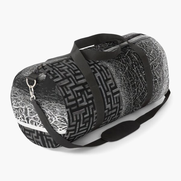 Item preview, Mysterious Hourglass Labyrinth Monochromatic Design designed and sold by POVAD.