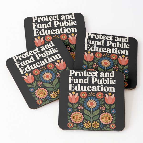 Item preview, Folk Art Flowers for Public Education Support designed and sold by anapldv.