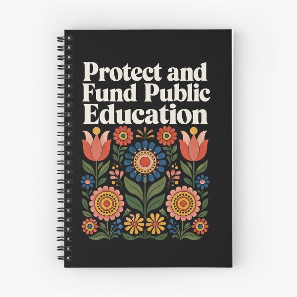 Item preview, Folk Art Flowers for Public Education Support designed and sold by anapldv.