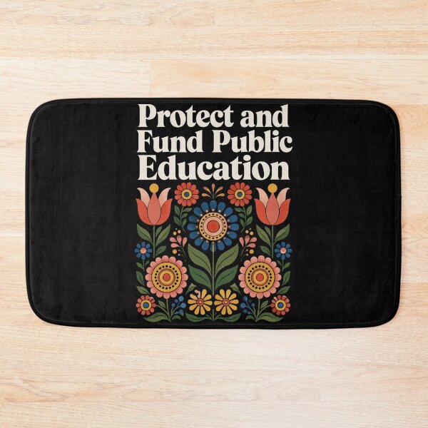 Item preview, Folk Art Flowers for Public Education Support designed and sold by anapldv.