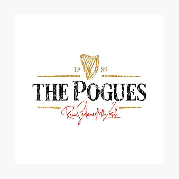 Item preview, The Pogues - worn version designed and sold by The Common Tee.