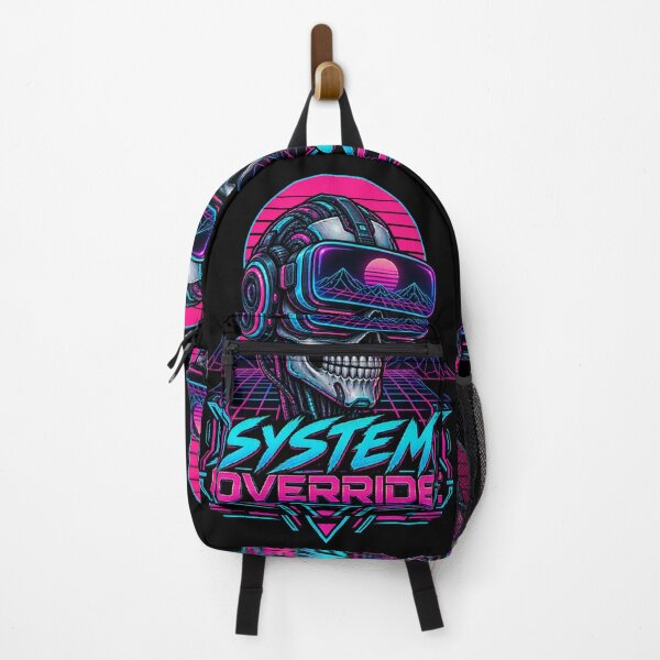 Item preview, Cyberpunk VR Skull Synthwave Gamer designed and sold by Ridaelb.