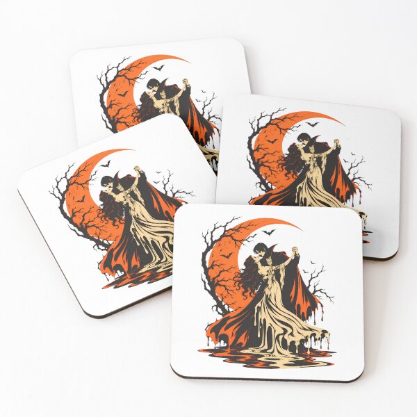 Item preview, Vampire Romance Dancing Waltz Halloween designed and sold by chattsuede.