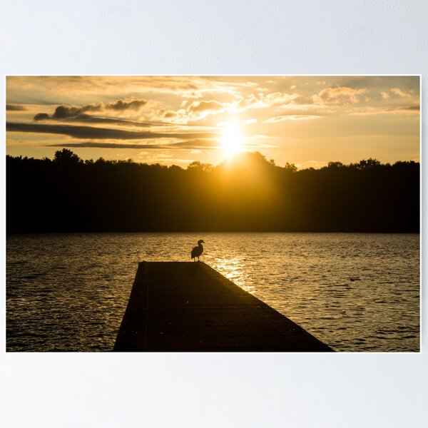 Item preview, Sunset at Rollesby Broad designed and sold by clgcreativearts.