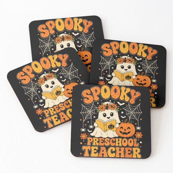 Item preview, Spooky Preschool Teacher Halloween Ghost Pumpkin designed and sold by anapldv.
