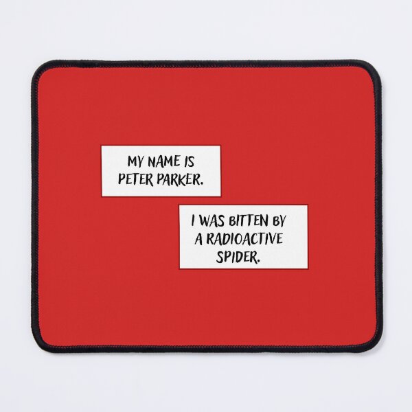 Item preview, My Name is Peter Parker Comic Book Style Design designed and sold by ArtFromLucy.