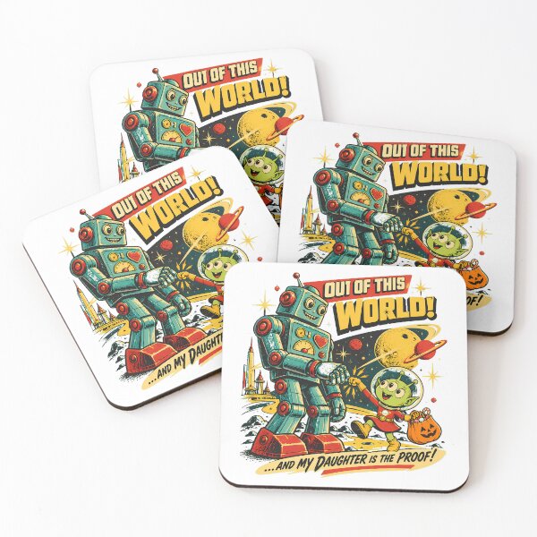 Item preview, Alien Daughter Robot Fist Bump Halloween Parent designed and sold by chattsuede.