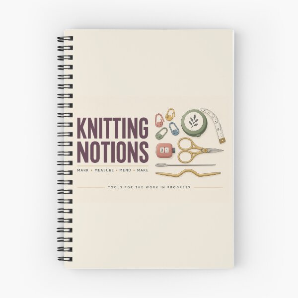 Item preview, Knitting Notions Pouch – Knitter Tool & Accessories Organizer Design designed and sold by astersgraphics.
