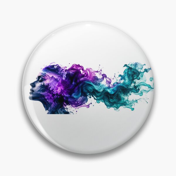 Item preview, Ethereal Smoke Portrait designed and sold by Ether & Ink.
