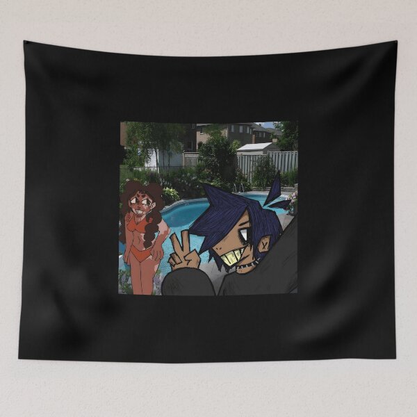 Item preview, Summer Pool Vibes with Edgy Characters designed and sold by Catsi-Nook-Art.