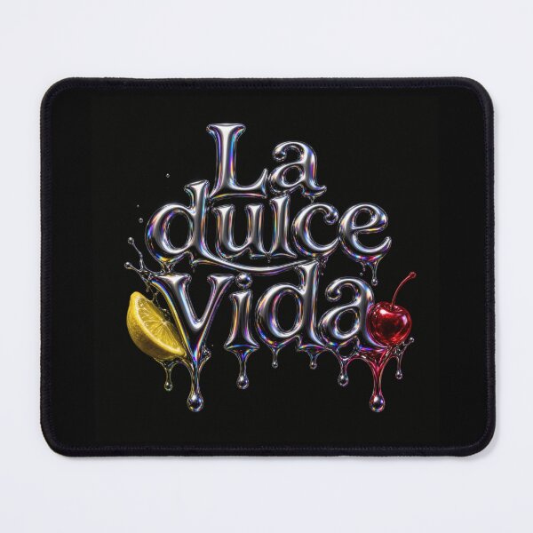 Item preview, La Dulce Vida Chrome Liquid Metal Fruit Design designed and sold by HappyOops.